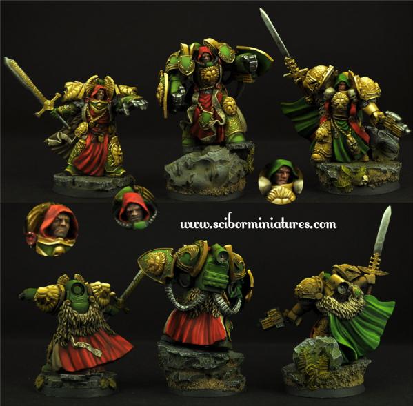 Scibor Monstrous Miniatures: SF Lion Knight #2 