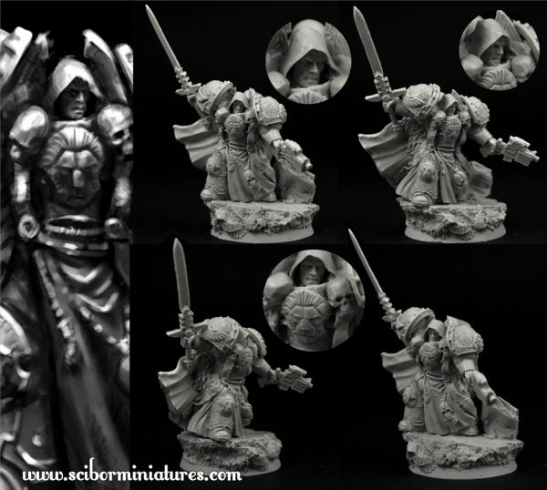 Scibor Monstrous Miniatures: SF Lion Knight #5 