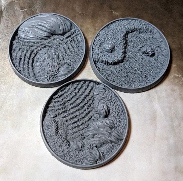 Secret Weapon Miniatures: Asian Garden: 50mm Beveled Edge 