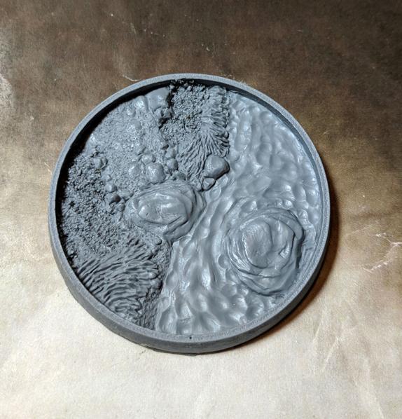 Secret Weapon Miniatures: Asian Garden: 55mm Beveled Edge 