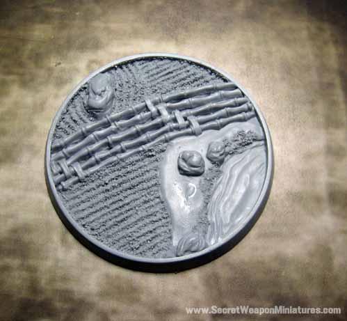 Secret Weapon Miniatures: Asian Garden: 60mm #02 Beveled Edge 