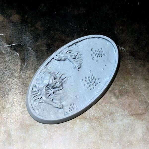 Secret Weapon Miniatures: Corpse Fields 65x30mm (Beveled Edge) 