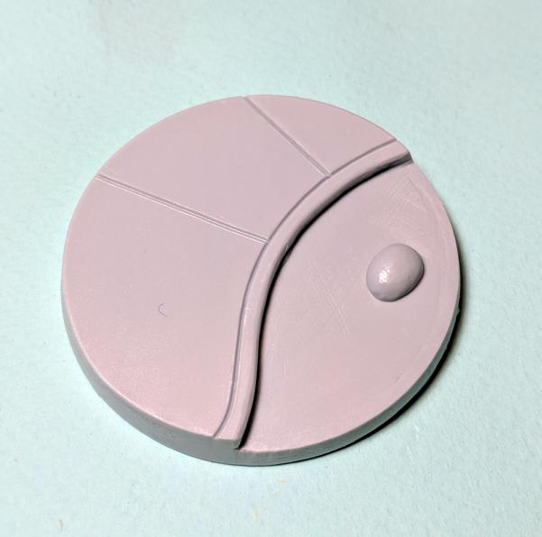 Secret Weapon Miniatures: Ghost Stone: 55mm Beveled Edge 