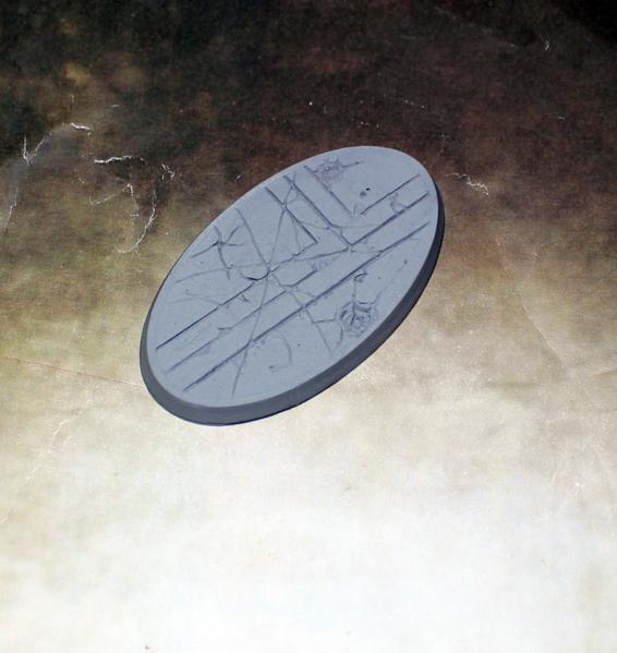 Secret Weapon Miniatures: Ruined Temple: 30x65mm Beveled Edge 