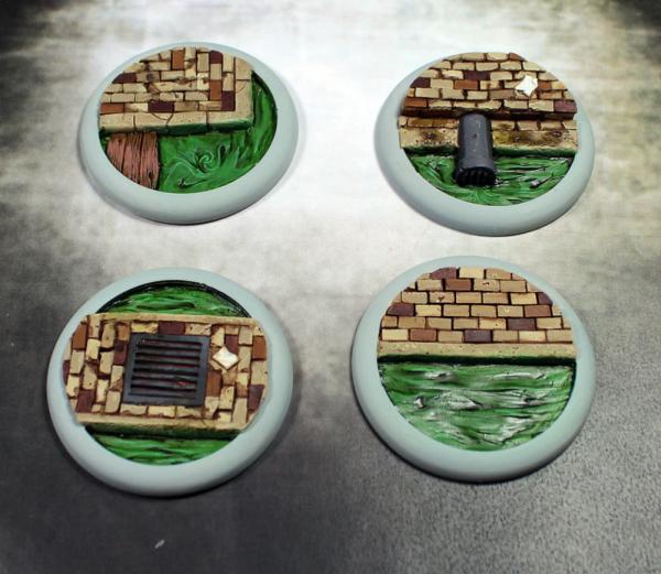Secret Weapon Miniatures: Sewer Works: 40mm Round Lip 