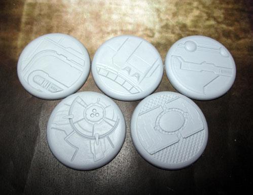 Secret Weapon Miniatures: Tau Ceti: 40mm Round Lip 