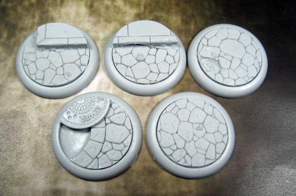 Secret Weapon Miniatures: Town Square: 40mm Round Lip 