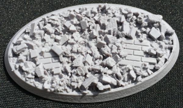 Secret Weapon Miniatures: Urban Rubble: 40x75mm Beveled Edge 