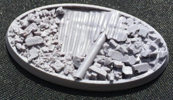 Secret Weapon Miniatures: Urban Rubble: 65x30mm Beveled Edge 