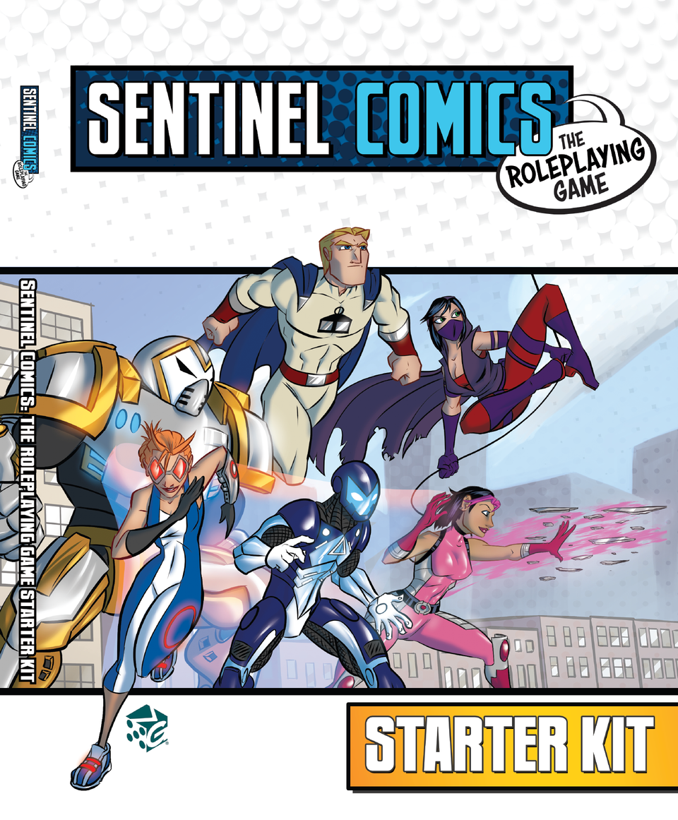 Sentinel Comics Roleplaying Game: Starter Kit 2nd Edition 