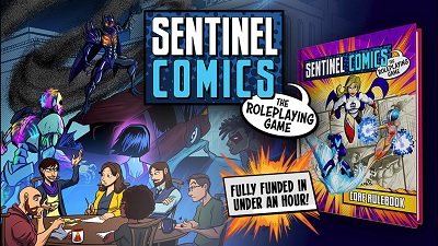 Sentinel Comics: The RPG Guise Book! 