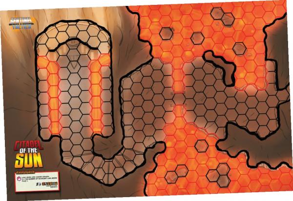 Sentinel Tactics: Citadel of the Sun Playmat [SALE] 