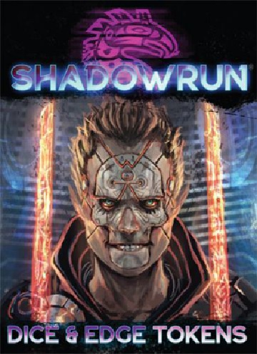 Shadowrun 6th Edition: Dice and Edge Tokens 2ND Green 