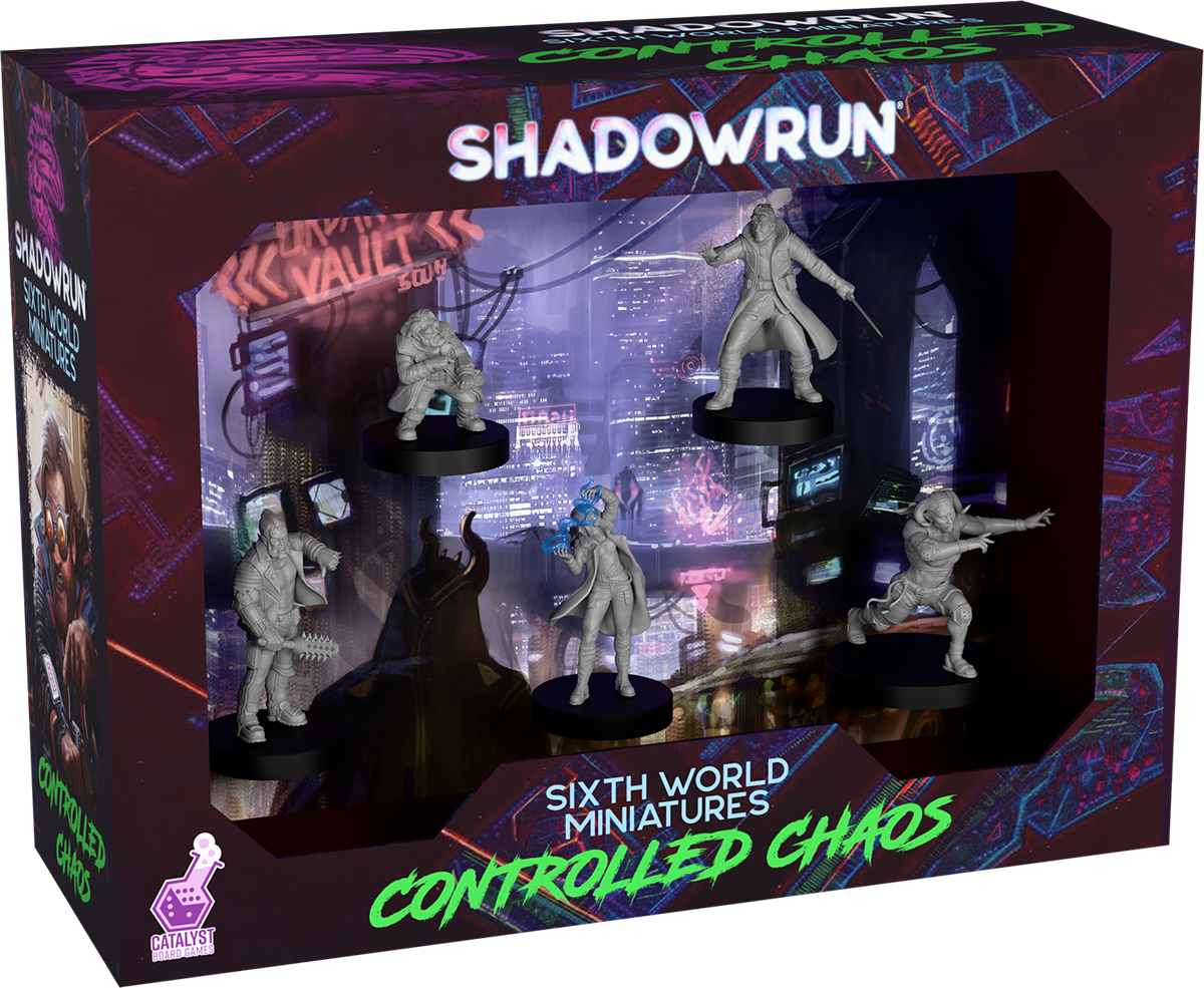 Shadowrun: Sixth World Miniatures- Controlled Chaos 