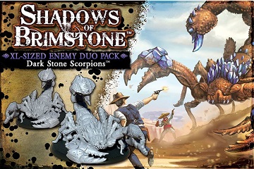 Shadows of Brimstone: XL Sized Enemy Duo Pack: Dark Stone Scorpions 