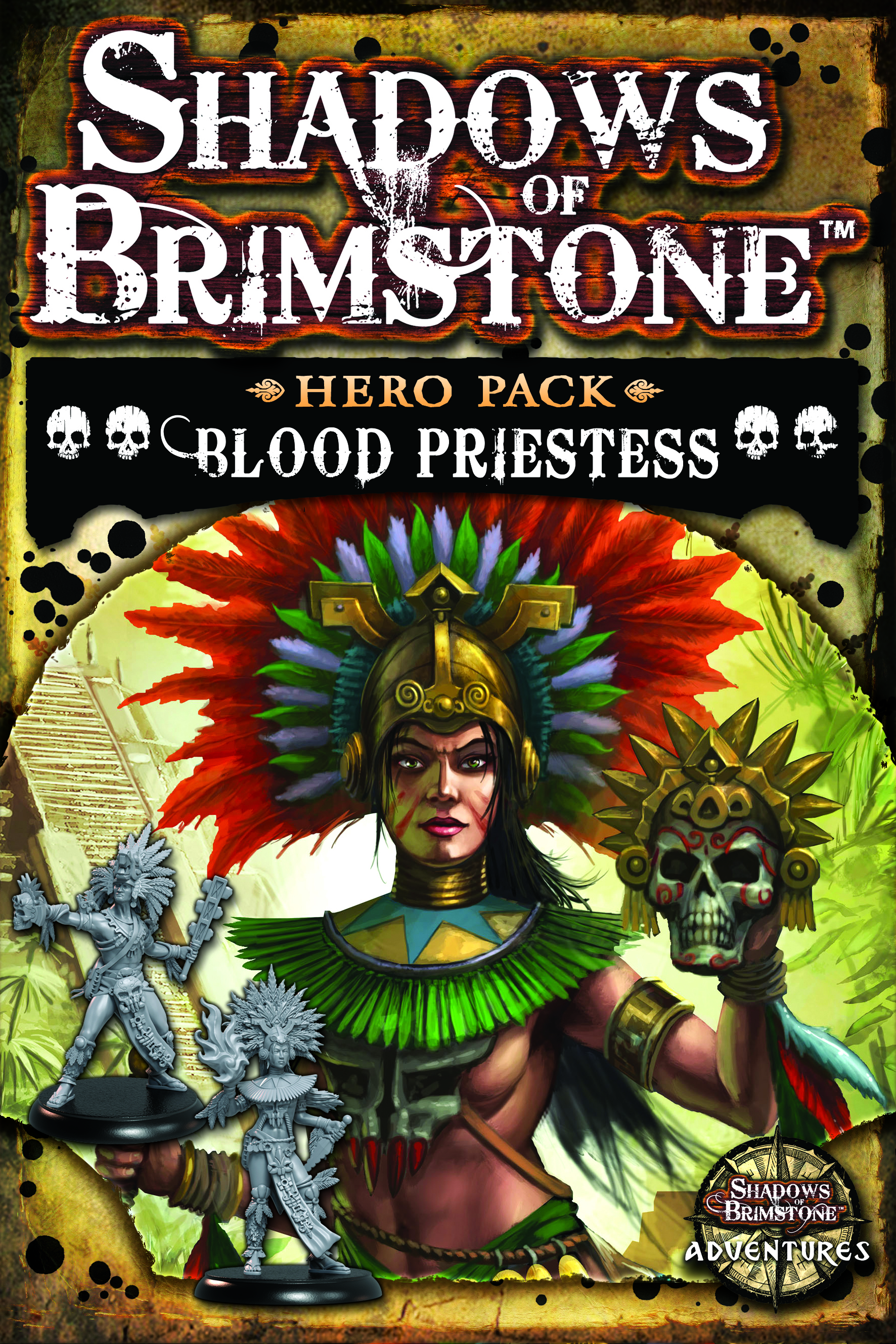 Shadows of Brimstone: Hero Pack: Blood Priestess 