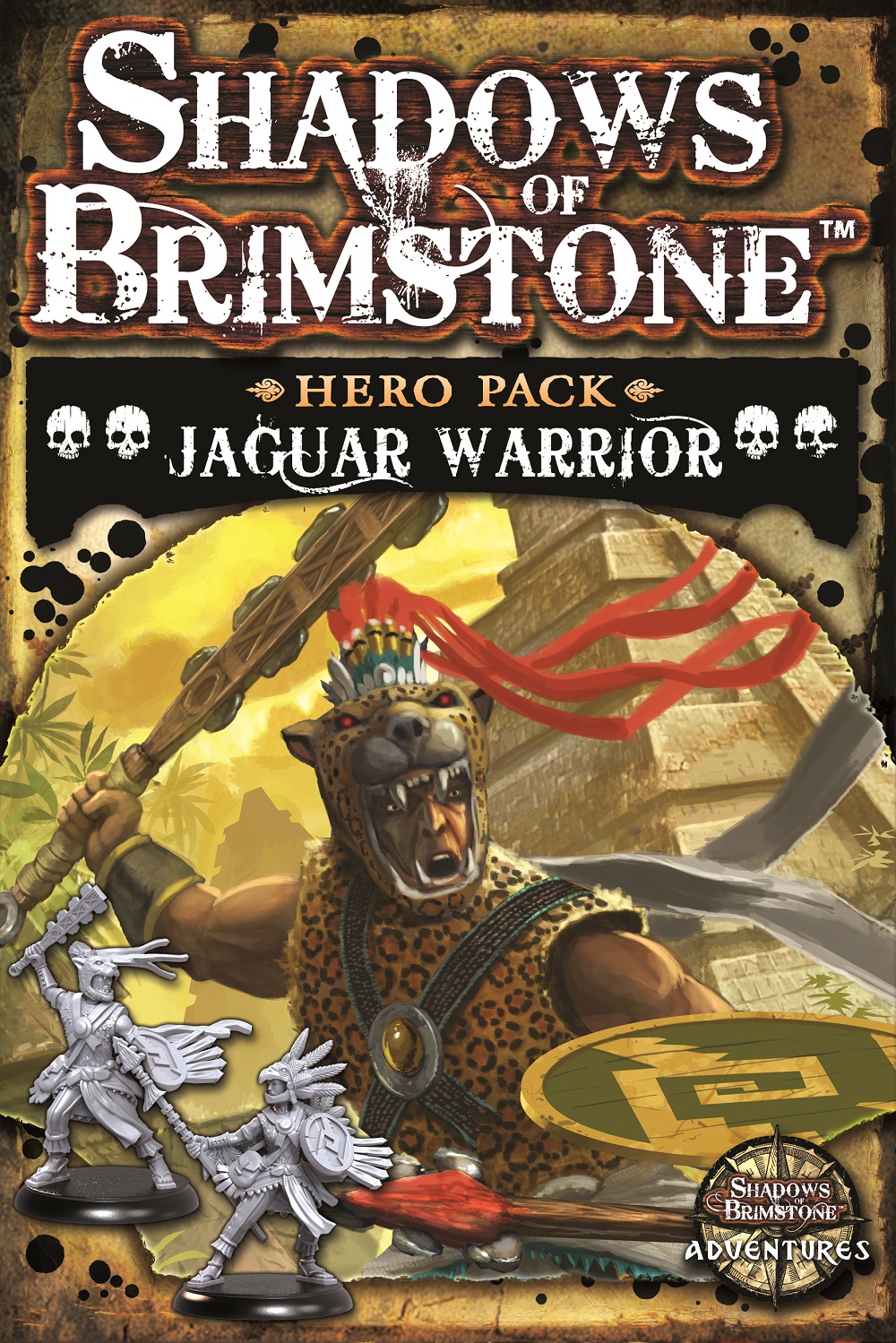 Shadows of Brimstone: Hero Pack: Jaguar Warrior 