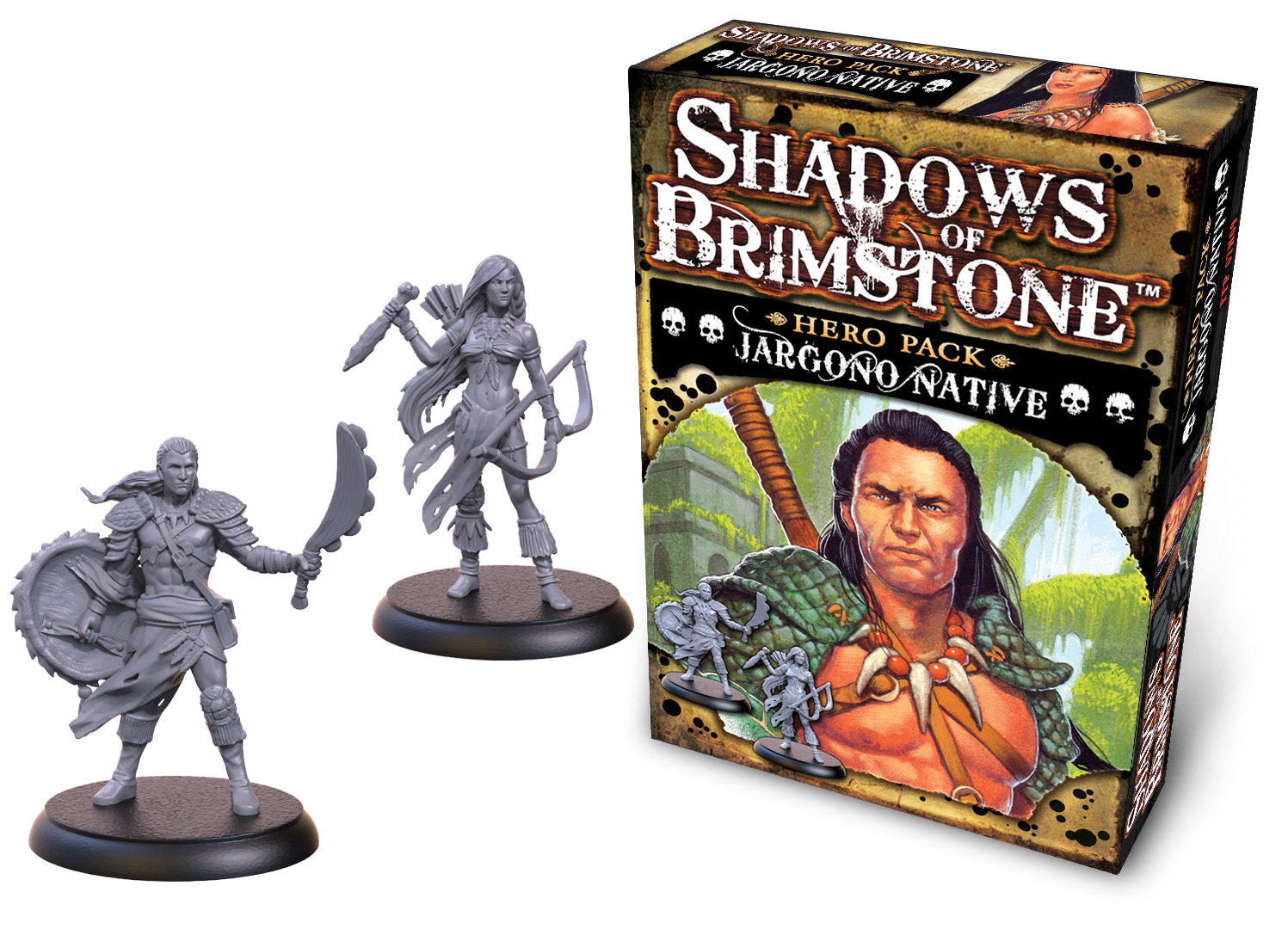 Shadows of Brimstone: Jargono Native Hero Pack 