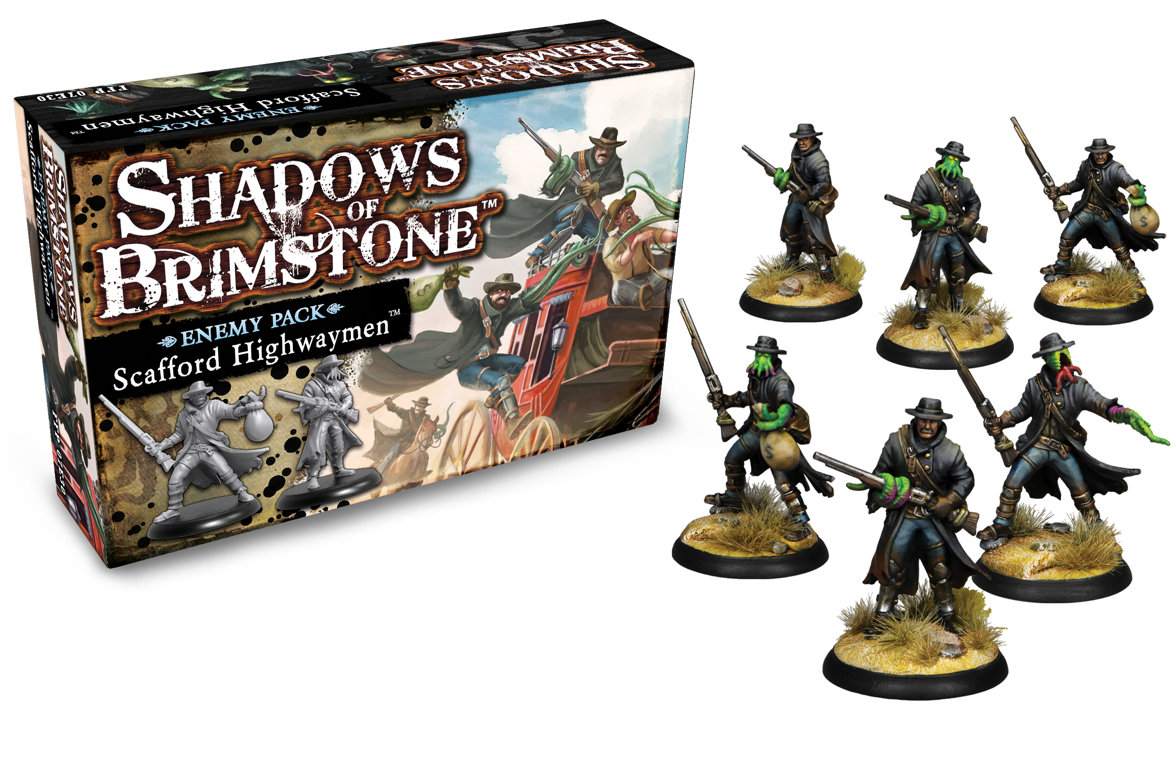 Shadows of Brimstone: Scafford Highwaymen Enemy Pack 
