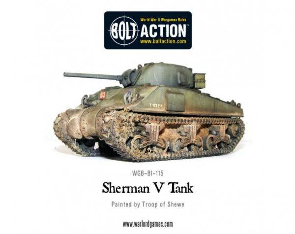 Bolt Action: British: Sherman V Tank 