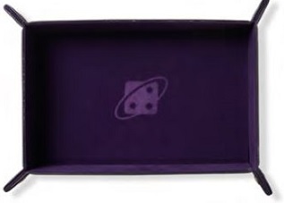 Sirius Dice: Dice Tray - Rectangular Purple 