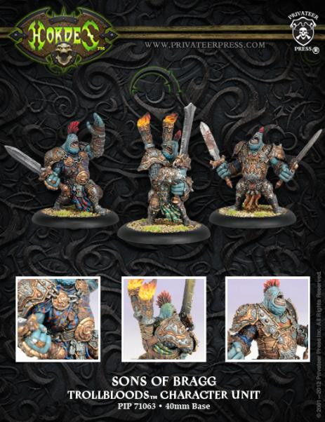 Hordes: Trollbloods (71063): Sons of Bragg, Fell Caller Character Unit 