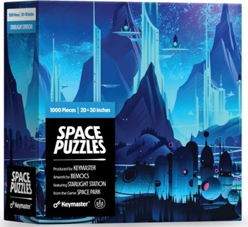 Keymaster Puzzles (1000): Space Puzzles: Starlight Station 