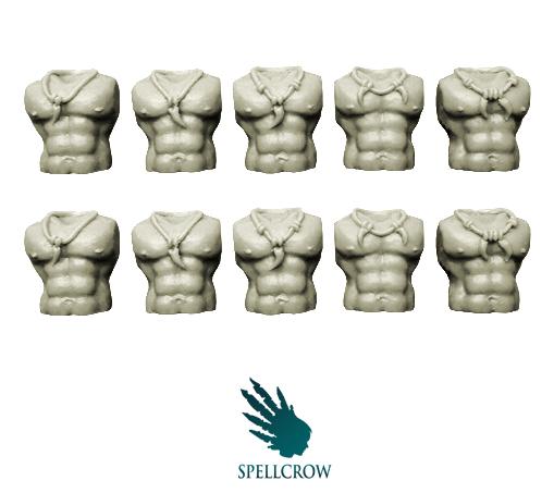 Spellcrow Conversion Bits: Feral Guards / Scouts Torsos 