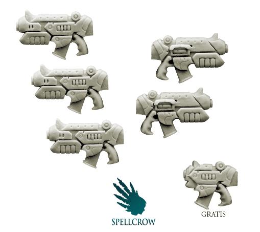 Spellcrow Conversion Bits: Rapid Guns (Empire Pattern) 