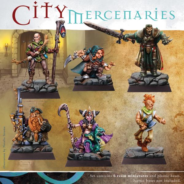 Spellcrow Miniatures: City Mercenaries 