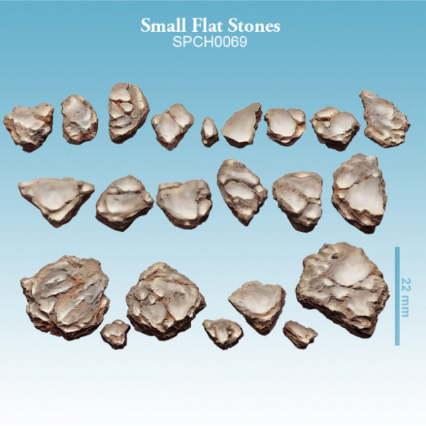 Spellcrow Miniatures: Small Flat Stones 
