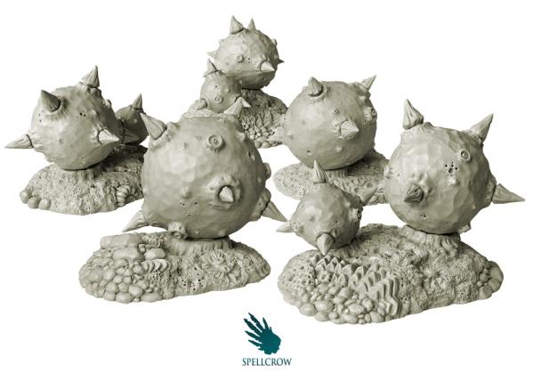 Spellcrow Miniatures: Tathea Cactus Colony 