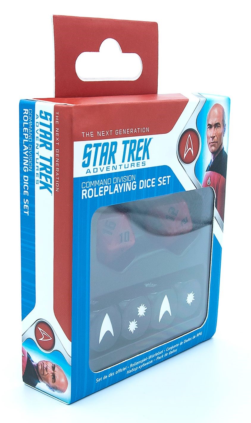Star Trek Adventures: Dice Set: Command Division Revised 