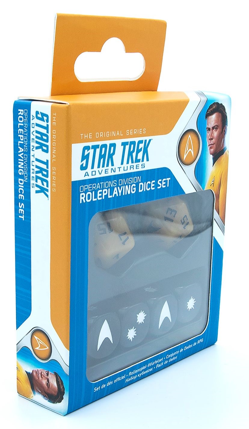 Star Trek Adventures: Dice Set: Operations Division Revised 