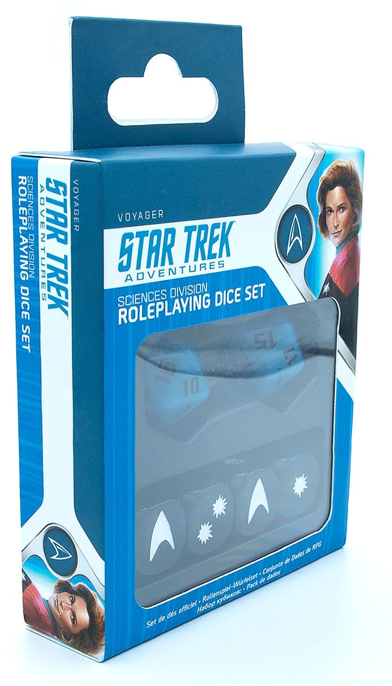 Star Trek Adventures: Dice Set: Science Division Revised 