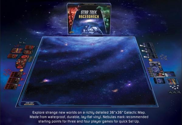 Star Trek Ascendancy: Galaxy Play Mat 
