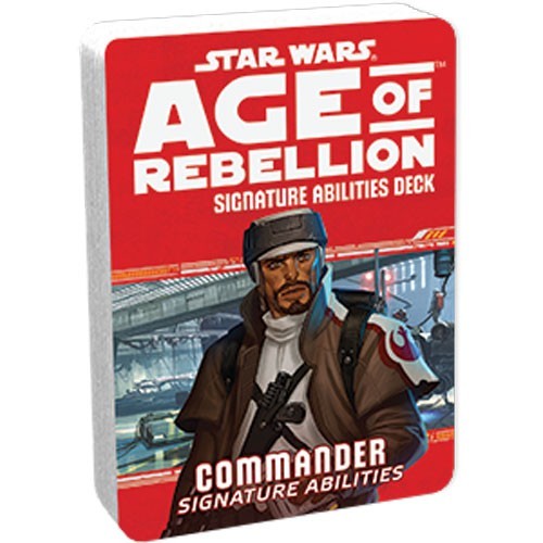 Star Wars Age of Rebellion: Commander Abilities Deck (SALE) 