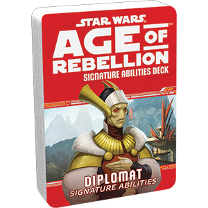 Star Wars Age of Rebellion: Signature Abilities Deck- Diplomat (SALE) 
