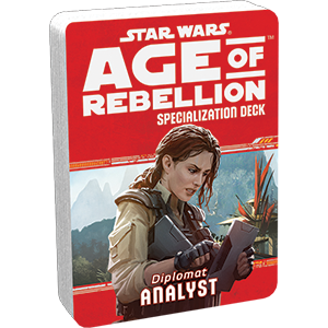 Star Wars Age of Rebellion: Specialization Deck- Analyst (SALE) 