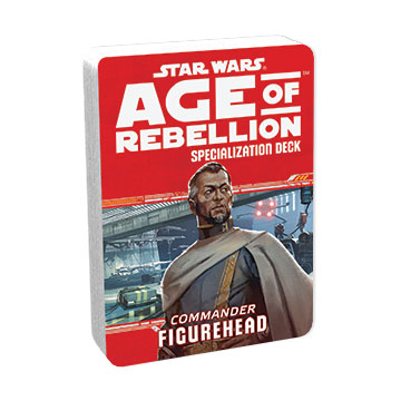 Star Wars Age of Rebellion: Specialization Deck- Commander Figurehead (SALE) 