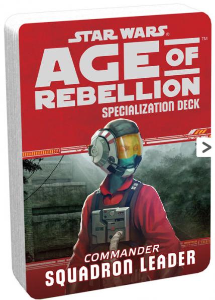 Star Wars Age of Rebellion: Specialization Deck- Commander Squadron Leader [SALE] 