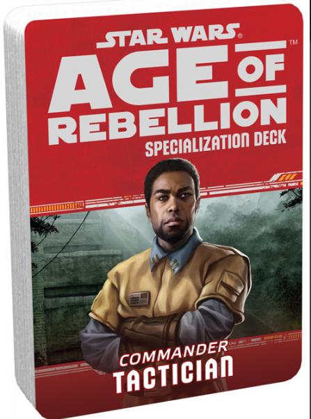 Star Wars Age of Rebellion: Specialization Deck- Commander Tactician [SALE] 