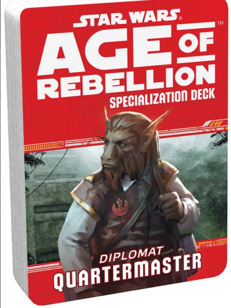 Star Wars Age of Rebellion: Specialization Deck- Diplomat Quartermaster (SALE) 