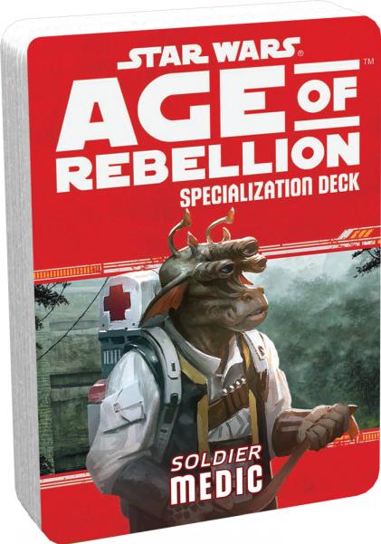 Star Wars Age of Rebellion: Specialization Deck- Soldier Medic (SALE) 
