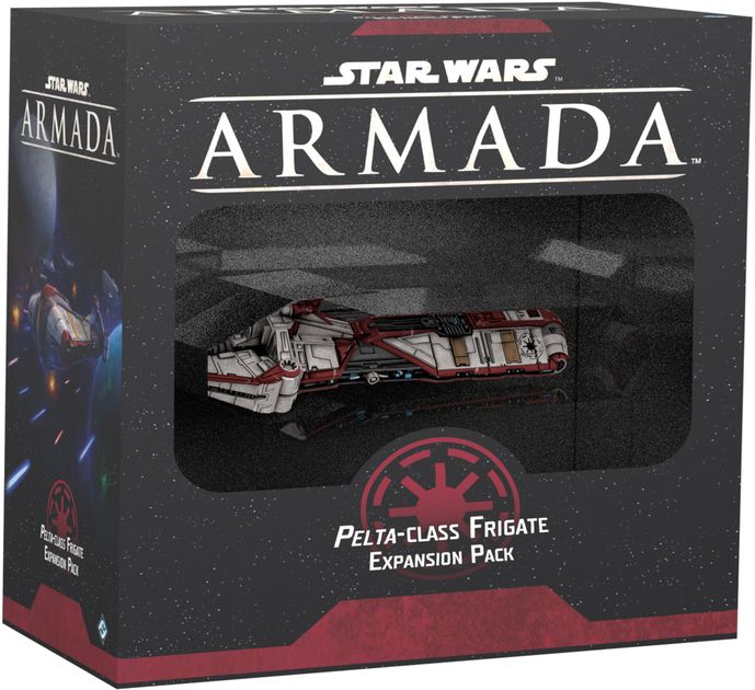 Star Wars Armada: Pelta-Class Frigate (DAMAGED) 