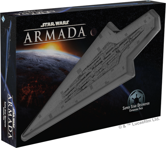 Star Wars Armada: Super Star Destroyer (DAMAGED) 