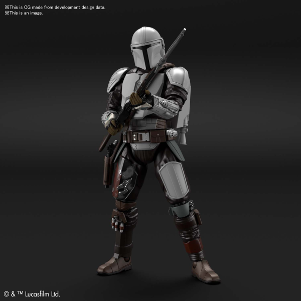 Star Wars Bandai Model Kit: 1/12 The Mandalorian (Beskar Armor) 