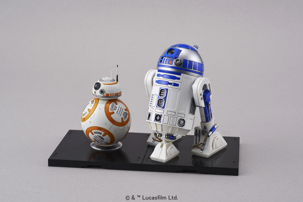 Star Wars Bandai Model Kit (1/12): BB-8 & R2-D2 