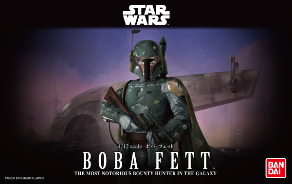 Star Wars Bandai Model Kit: BOBA FETT (1/12) 