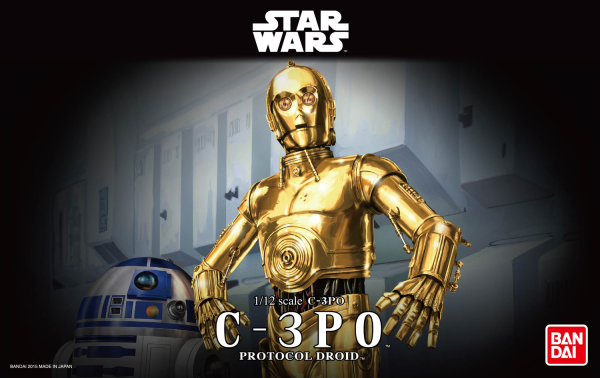 Star Wars Bandai Model Kit: C-3PO (1/12) 